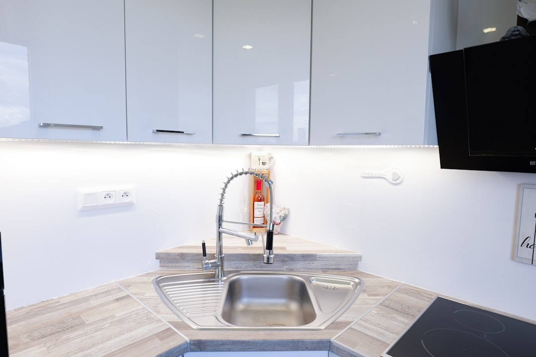 This modern, minimalist apartment was our first home before we moved in 2024. Capturing the clean aesthetic and ambient lighting before saying goodbye.